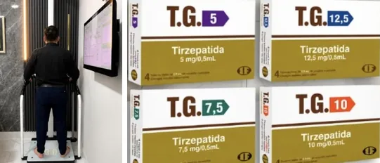An&aacute;lisis de composici&oacute;n corporal en la balanza seca mBCA 554 Ultra y cajas de T.G.